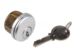 Kawneer Aluminum Commercial Door Cylinder with Key