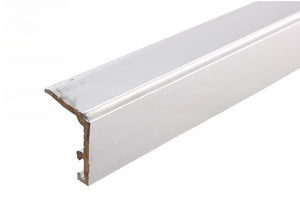 Alumicor Double Clear Anodized Glazing Stop - 11' Length