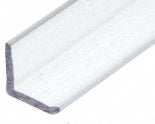 Shower Door  "L" 1/2" x 1/2" Clear Jamb with Pre-Applied Tape