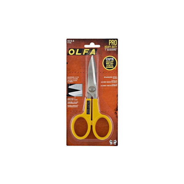 OLFA SCS-3 Fine Serrated Blade Multi-purpose Scissors Stainless