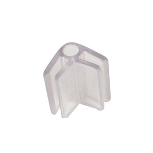 Showcase Clear Plastic 90 Degree 2-Way Display Connector