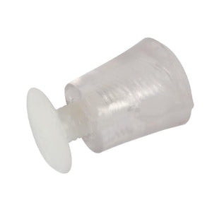 Clear Acrylic Finger Pull With Screw