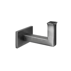 Q-railing Square Line Handrail Bracket For Wall To Flat Material
