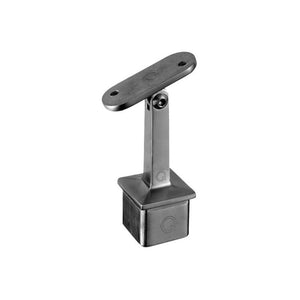 Q-Railing Square Line Adjustable Top Post Bracket To Flat Material
