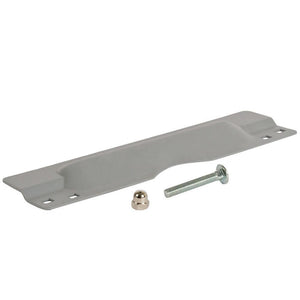 Security Latch Shield for Flush Mounted Doors - Silver