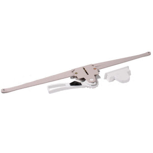 Truth Hardware Regular Hand 23-1/4" Dual Pull Lever Window Operator With Removable Escutcheon - White