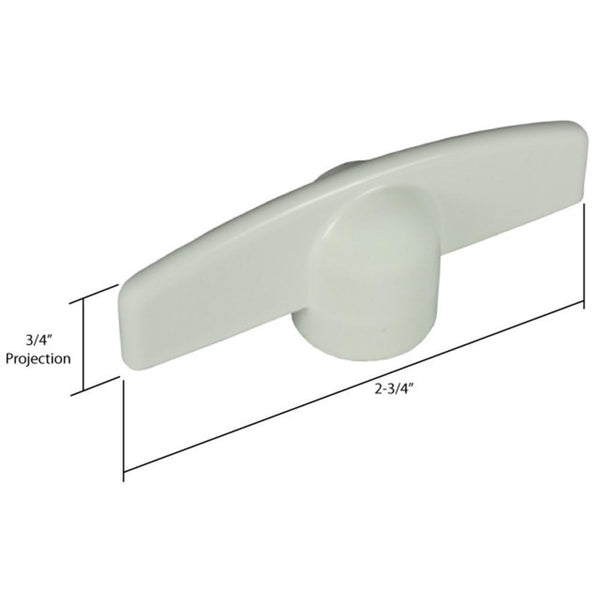 TCrank Window Handle With 5/16 Spline Size