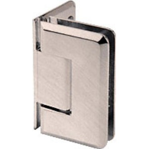 Shower Door Pinnacle Series 5 Degree Wall Mount Offset Back Plate Hinge