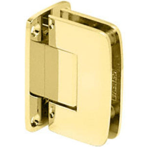 Shower Door Roman Series Wall Mount Full Back Plate Standard Hinge with 5 Degree Offset