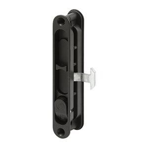 Sliding Patio Screen Door Latch and Pull With 2-5/8" Screw Holes - Black