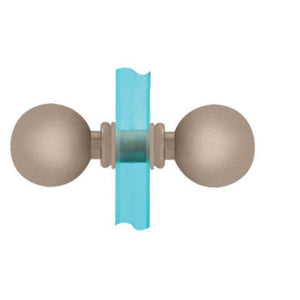 Shower Door Ball Style Back-to-Back Knobs