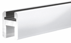 Shower Door Brite Anodized Flat/Flat Profile Deluxe Shower Door Header Kit - 98"