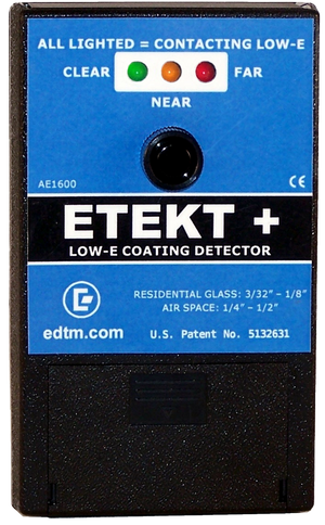 Low E Coating Detector - Dual Pane