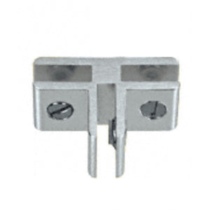 Anodized Aluminum 3-Way 90 Degree Glass Connector