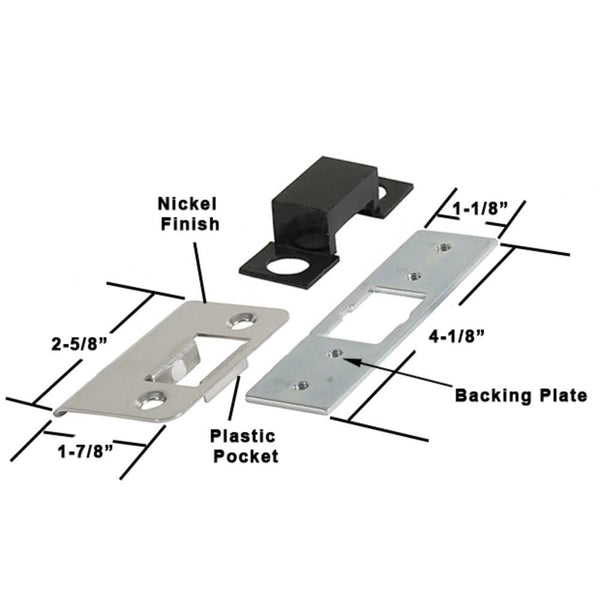 Adams Rite Commercial Door Hardware - Durable Striker Kit