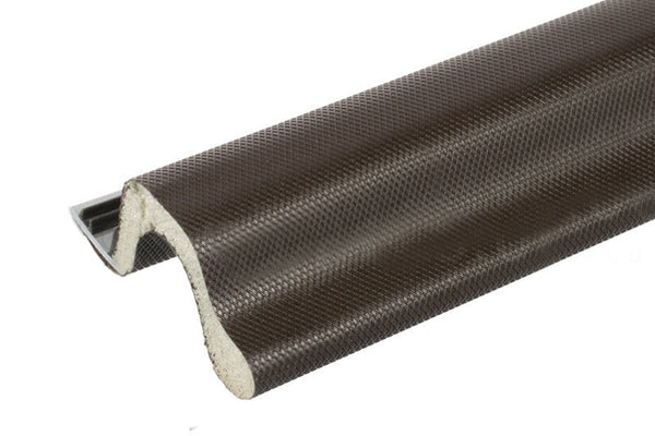 M-D 36 In. Brown Vinyl Concealed Kerf/Channel Fit Under Door Seal