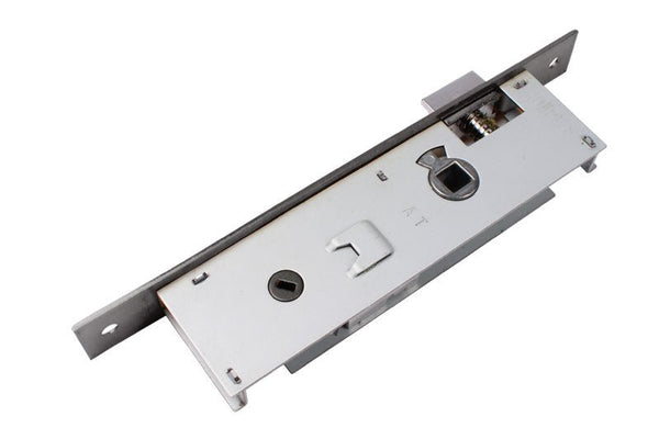 Brushed Nickel Mortise Latch for Swinging Screen Doors