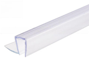 Shower Door Clear Sweep PVC Seal - Fin 1/2"