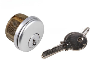 Kawneer Aluminum Commercial Store Front Door Cylinder with Key