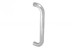 Commercial Door Low Profile Clear Anodized 9" Pull 'D' Handle
