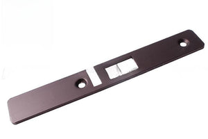 Commercial Door Bronze Flush Face Plate for Commercial Door Latch Lock
