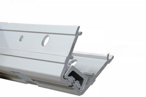 Commercial Door Full Surface Heavy Duty Continuous Geared Hinge - Length 95''