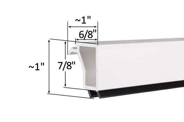 1200 Series Residential PVC Window Trim and Stops - Durable