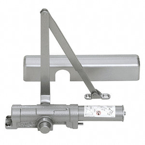 Commercial Door LCN Aluminum ANSI Grade 1 Adjustable Multi-Size 1-6 Surface Mounted Door Closer - Aluminum
