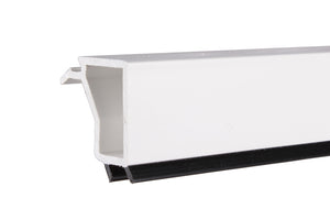 1200 Series Residential PVC 1" Window Glazing Stop