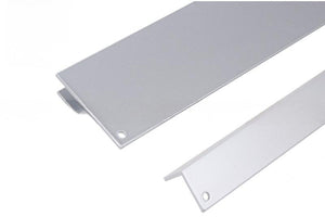 Commercial Storefront Door Interlocking Aluminum Inswing Security Astragal Offset Bar 3" - 82" Length