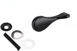 Truth Hardware Black Olympus Patio Door 2-1/8" Latch Lever With 1/2" Spindle