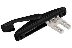 Truth Hardware Window Handle – Black Long Fork Casement Replacement - Reflect Window & Door
