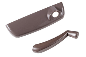 Truth Hardware Brown Operator Cover & Handle - Left Hand