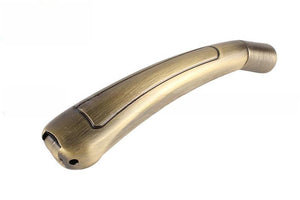 Roto Hardware Antique Brass Folding Crank Handle - 5/16" Spline