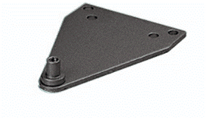 Commercial Store Front Door Dark Bronze Parallel Arm Bracket For Surface Mount Door Closers