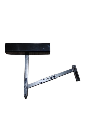 Commercial Store Front Door Top Jamb Surface Mount Unitrol Arm Closer - Black