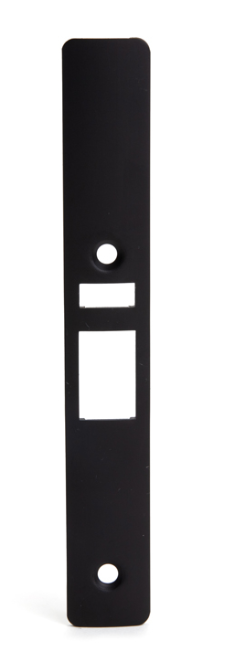 Radius Face Plate for Commercial Aluminum Store Front Door Latch Lock - Reflect Window & Door