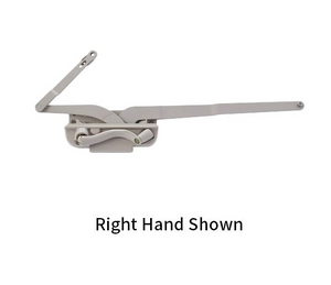 Acme Window Hardware Dual Arm Right Hand Casement Window Operator with Handle - Reflect Window & Door