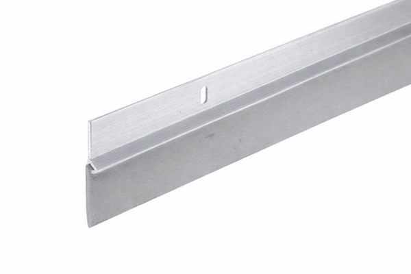 Aluminum Finish Door Sweep - Commercial Weather Seal Strip