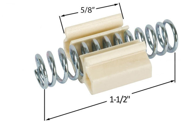 Cox Bi-Fold Closet Door Snugger - Quality Wardrobe Hardware
