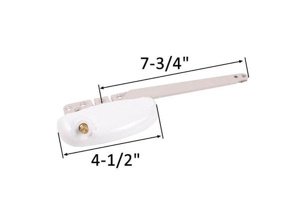 White Right Hand Casement Window Operator - Roto Hardware