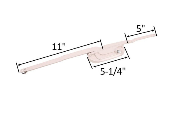 Roto Hardware Left Hand Dual Arm Casement Operator - X Drive