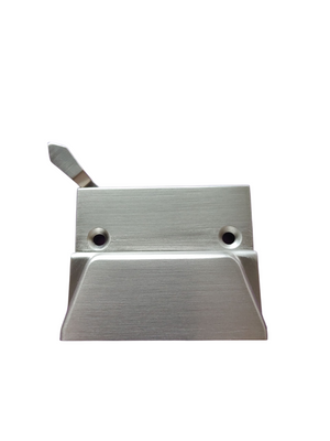 Truth Hardware Low Profile Tie Bar Compatible Window Sash Lock With 2" Screw Holes - Brushed Nickel - Reflect Window & Door