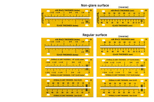 Replacement Scale for Glass Thickness Meter