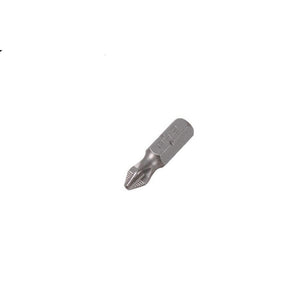 Philips Driver Bits - No. 2, 1/4'' Shank, 1'' Long