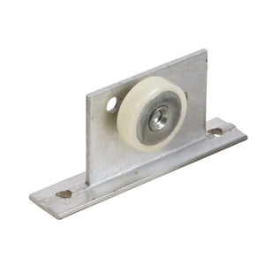 Sliding Shower Door 3/4" Flat Edge Nylon Roller and Bracket