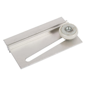 Sliding Shower Door 3/4" Nylon Ball Bearing Oval Edge Roller Assembly for Premiere Shower Doors