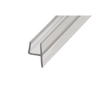 Swinging Shower Door Polycarbonate "h" Jamb 180 Degree Seal - 1/4" Width