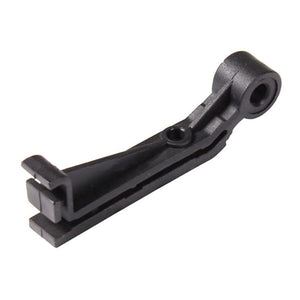 Swinging Shower Door Black Plastic Hinge