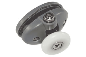 Sliding Shower Door Neo-Round Top Roller Assembly - Grey